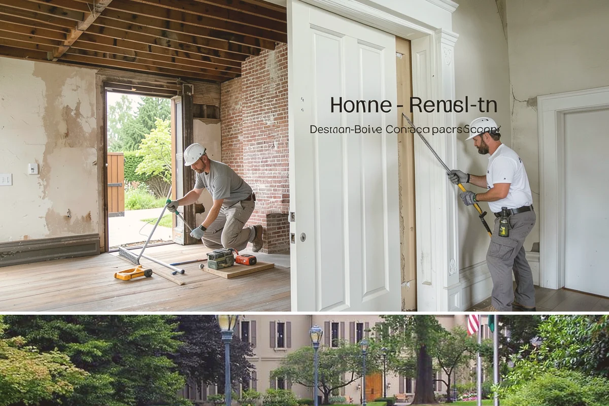 House Wrap Installation in Woodinville, King County, WA - House wrap can be installed in most conditions, but dry days ensure tapes and seals adhere fully.