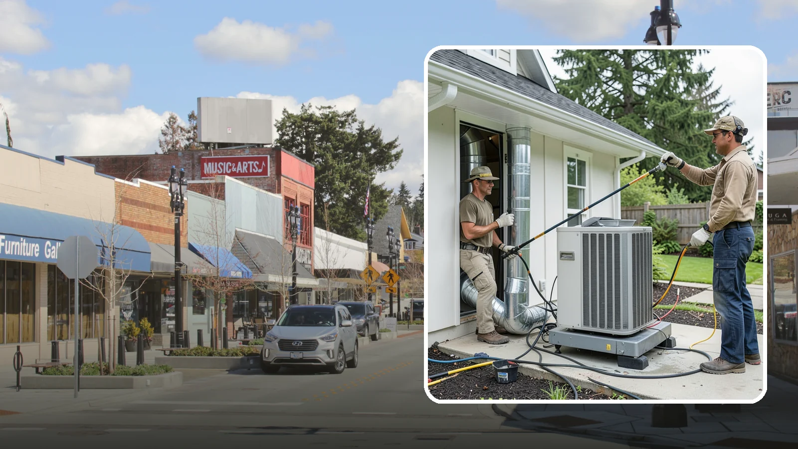 HVAC Ventilation Installation in Bothell, King County, WA - We install whole-house ventilation systems that supply fresh air and control moisture in tightly sealed homes.