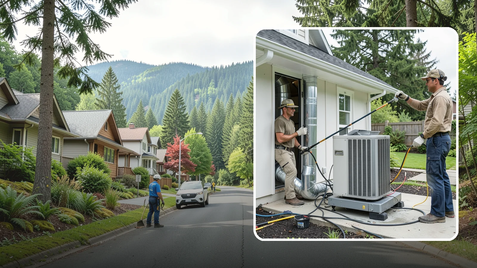 HVAC Ventilation Installation in Darrington, Snohomish County, WA - We install whole-house ventilation systems that supply fresh air and control moisture in tightly sealed homes.