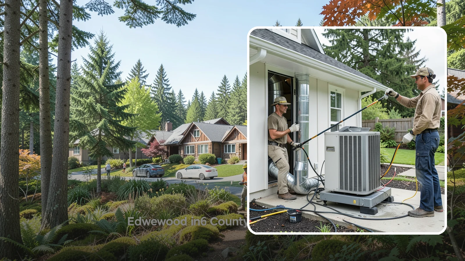 HVAC Ventilation Installation in Edgewood, Pierce County, WA - We install whole-house ventilation systems that supply fresh air and control moisture in tightly sealed homes.