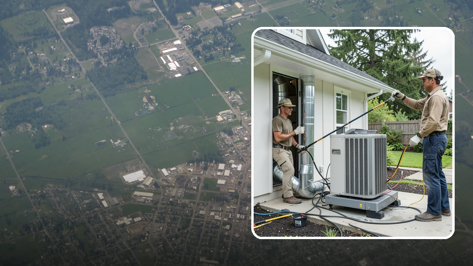 HVAC Ventilation Installation in Enumclaw, King County, WA - We install whole-house ventilation systems that supply fresh air and control moisture in tightly sealed homes.