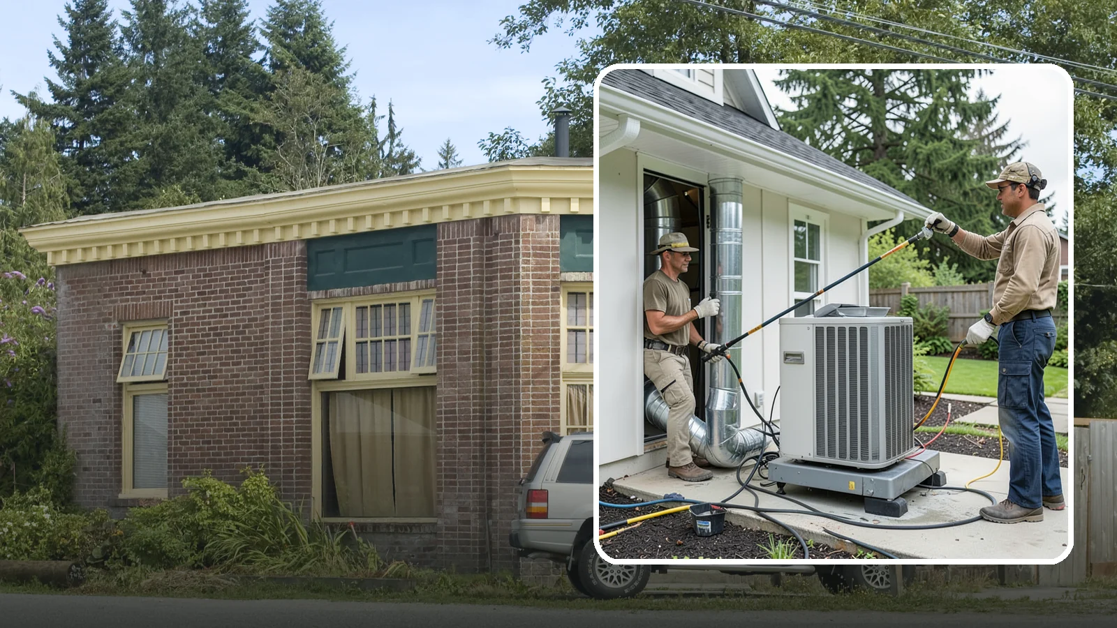 HVAC Ventilation Installation in Hamilton, Skagit County, WA - We install whole-house ventilation systems that supply fresh air and control moisture in tightly sealed homes.