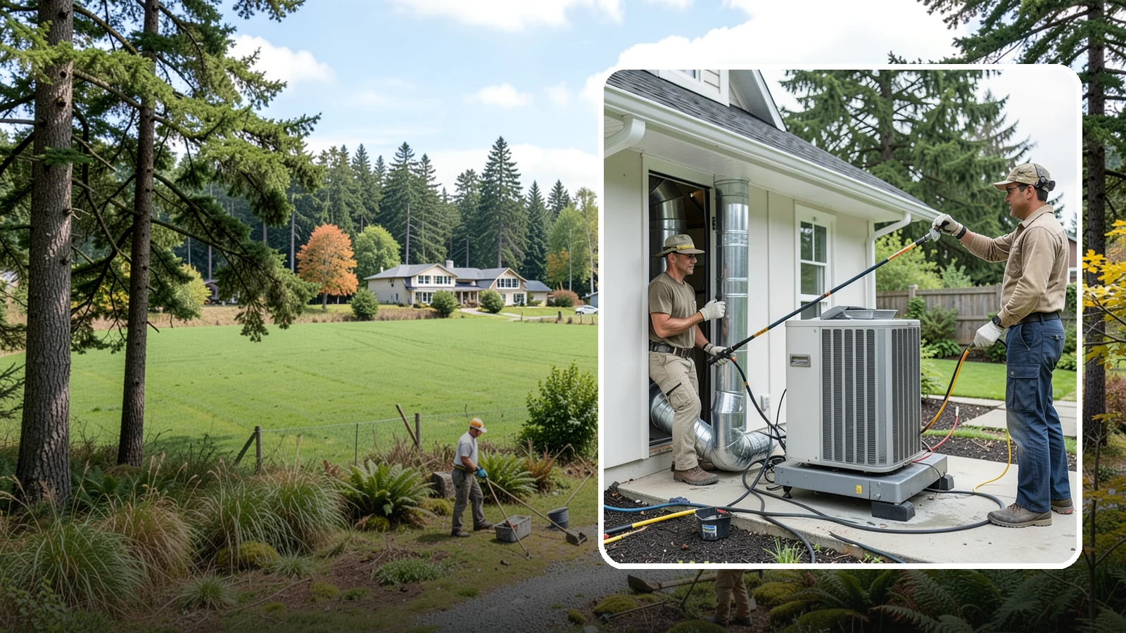HVAC Ventilation Installation in Lyman, Skagit County, WA - We install whole-house ventilation systems that supply fresh air and control moisture in tightly sealed homes.