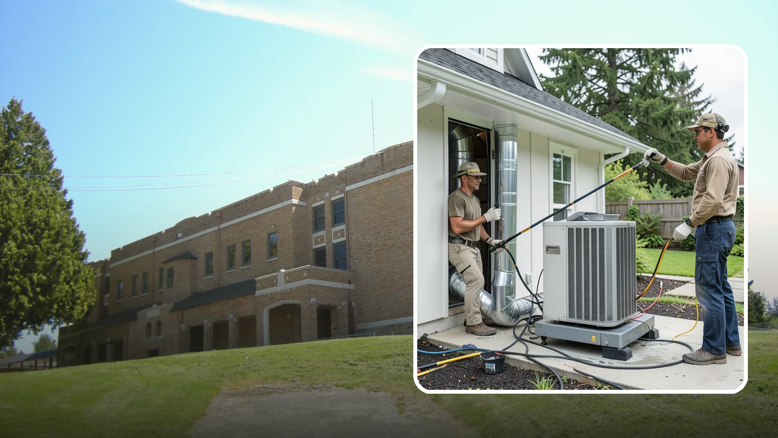 HVAC Ventilation Installation in Maple Valley, King County, WA - We install whole-house ventilation systems that supply fresh air and control moisture in tightly sealed homes.