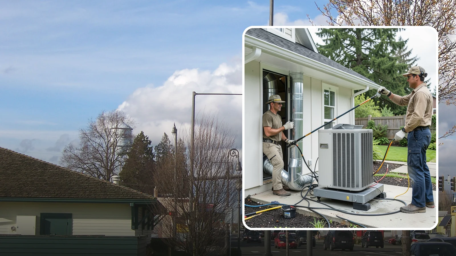 HVAC Ventilation Installation in Marysville, Snohomish County, WA - We install whole-house ventilation systems that supply fresh air and control moisture in tightly sealed homes.