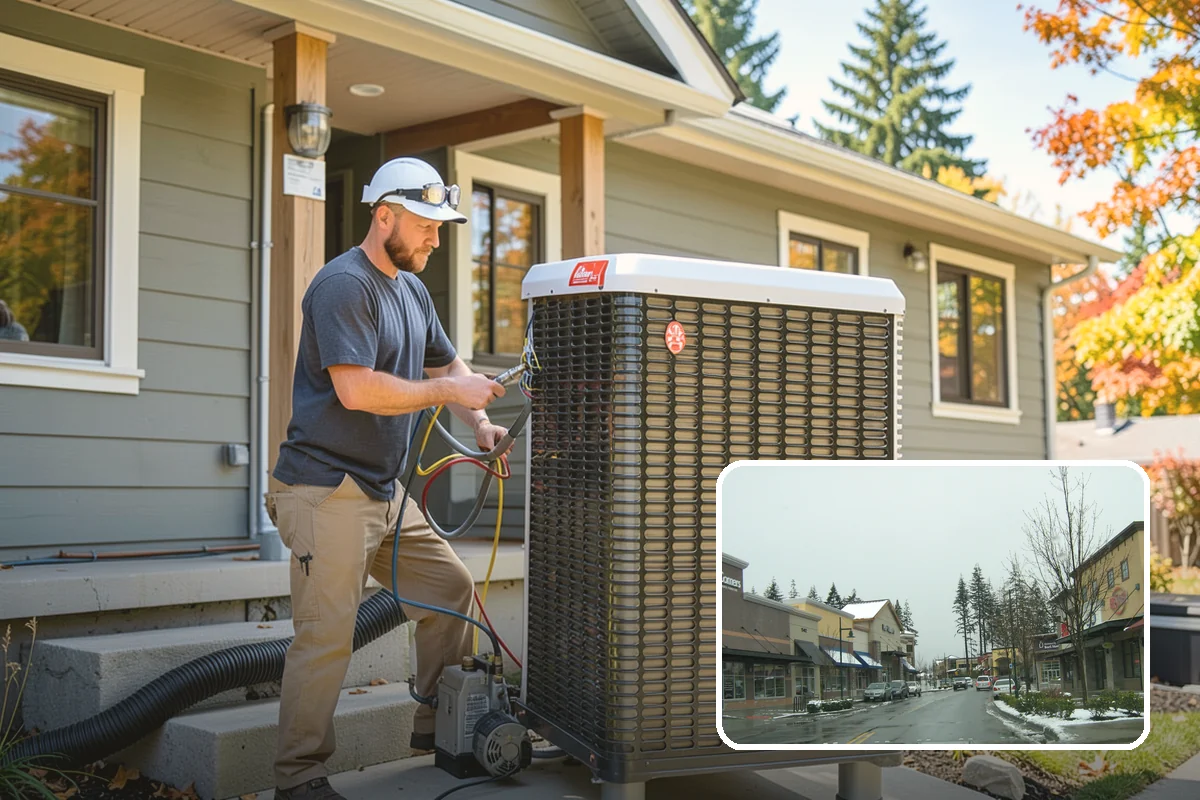 HVAC Ventilation Installation in Mill Creek, Snohomish County, WA - Fresh air keeps indoor air quality healthy