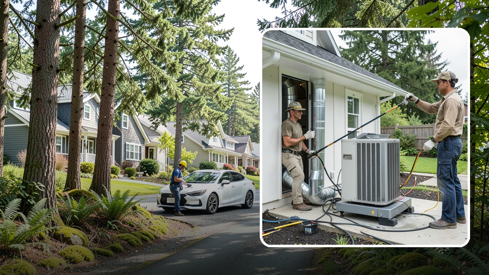 HVAC Ventilation Installation in Normandy Park, King County, WA - We install whole-house ventilation systems that supply fresh air and control moisture in tightly sealed homes.