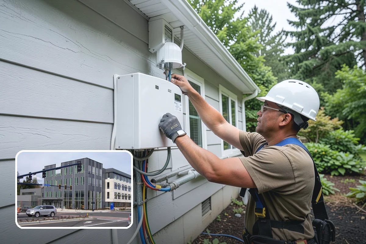 HVAC Ventilation Installation in Shoreline, King County, WA - Fresh air keeps indoor air quality healthy