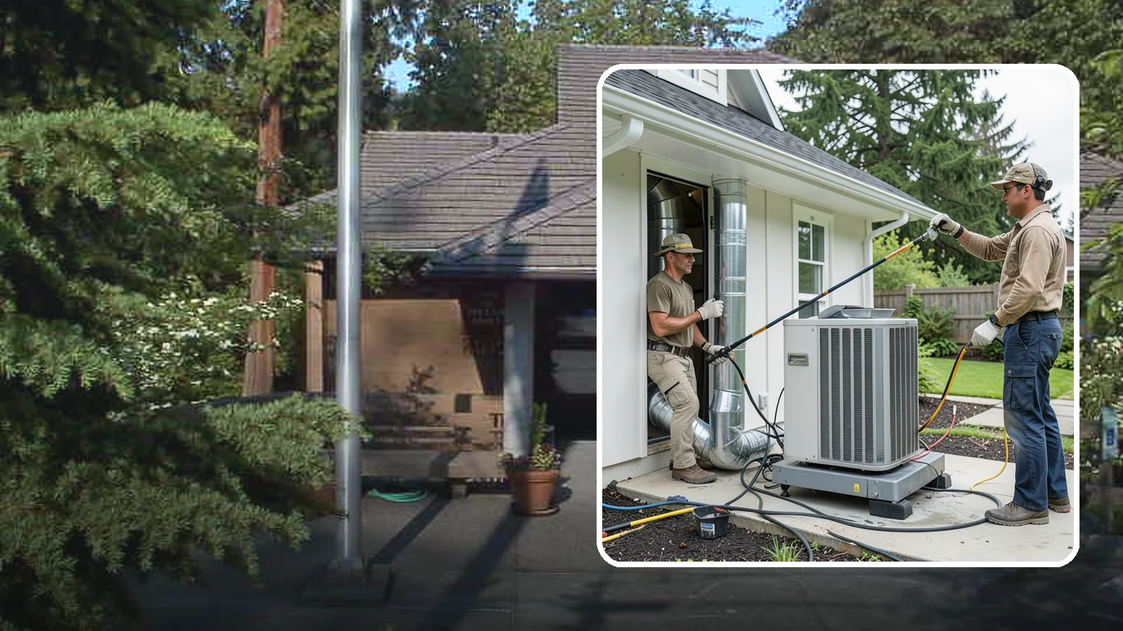 HVAC Ventilation Installation in Yarrow Point, King County, WA - We install whole-house ventilation systems that supply fresh air and control moisture in tightly sealed homes.