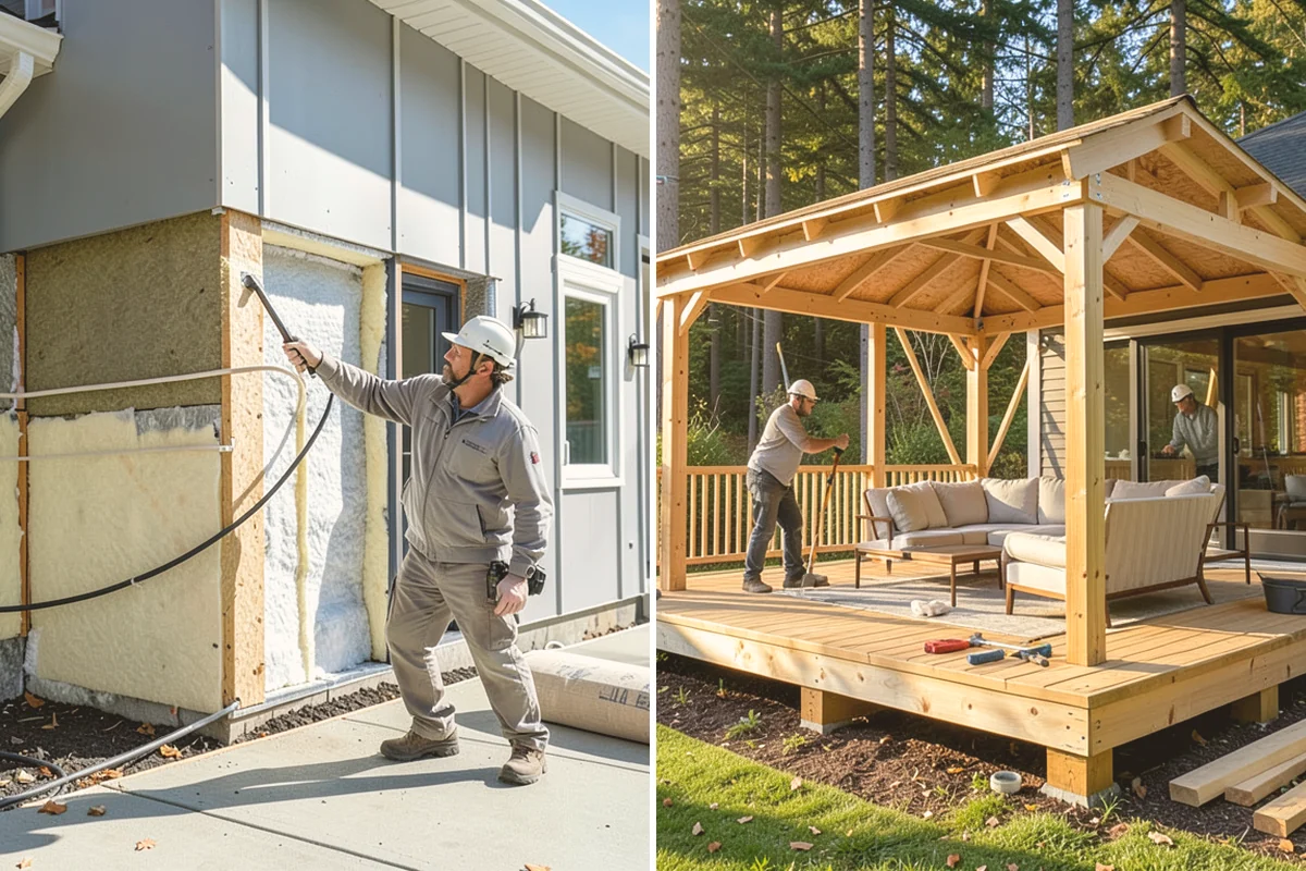 In-Law Suite Addition in Algona, King County, WA - Plan the suite's rooms and private access