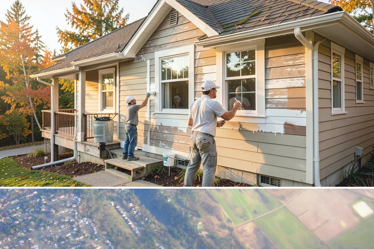 In-Law Suite Addition in Algona, King County, WA - The exterior shell is best built in summer, while the interior suite is finished through the cooler months.
