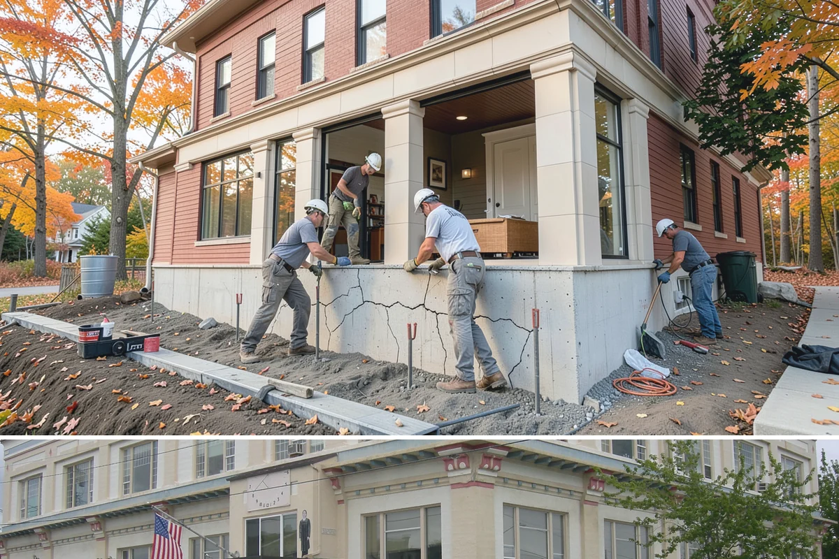 In-Law Suite Addition in Anacortes, Skagit County, WA - The exterior shell is best built in summer, while the interior suite is finished through the cooler months.