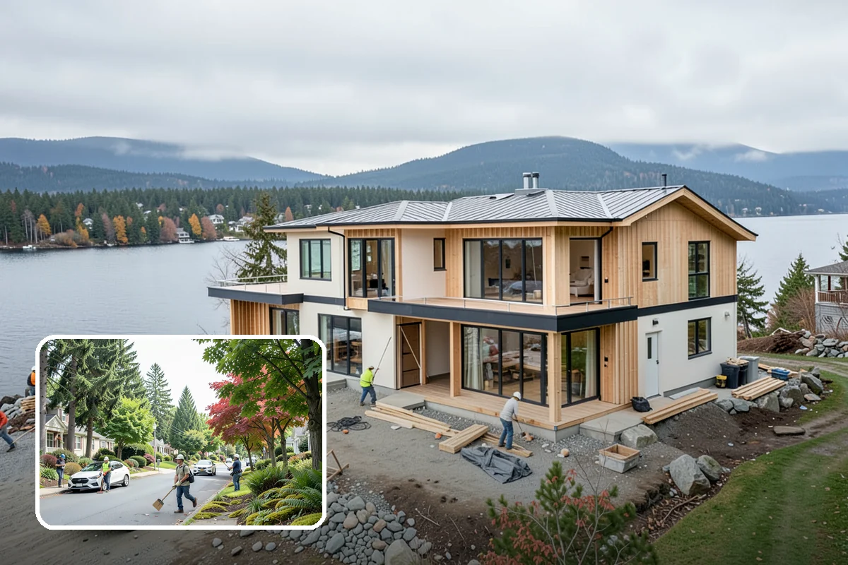 In-Law Suite Addition in Beaux Arts Village, King County, WA - Supports multigenerational and caregiving living