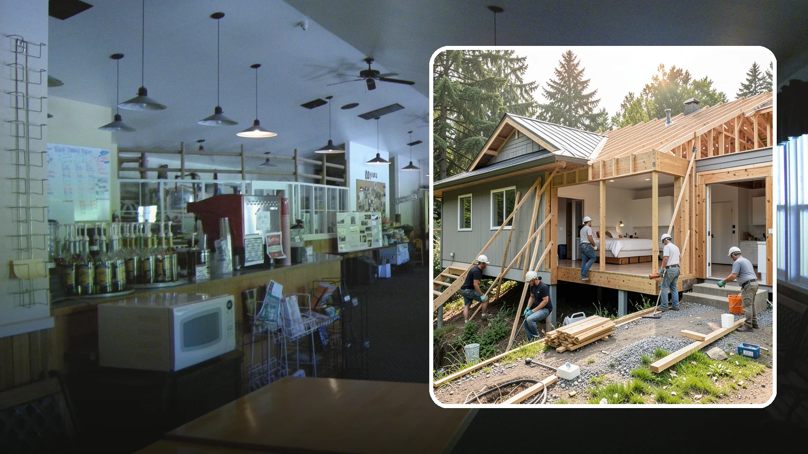 In-Law Suite Addition in Black Diamond, King County, WA - An in-law suite addition adds a private living space with sleeping, bath, and often a kitchenette for extended family.