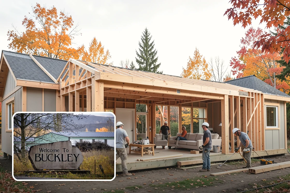 In-Law Suite Addition in Buckley, Pierce County, WA - Supports multigenerational and caregiving living