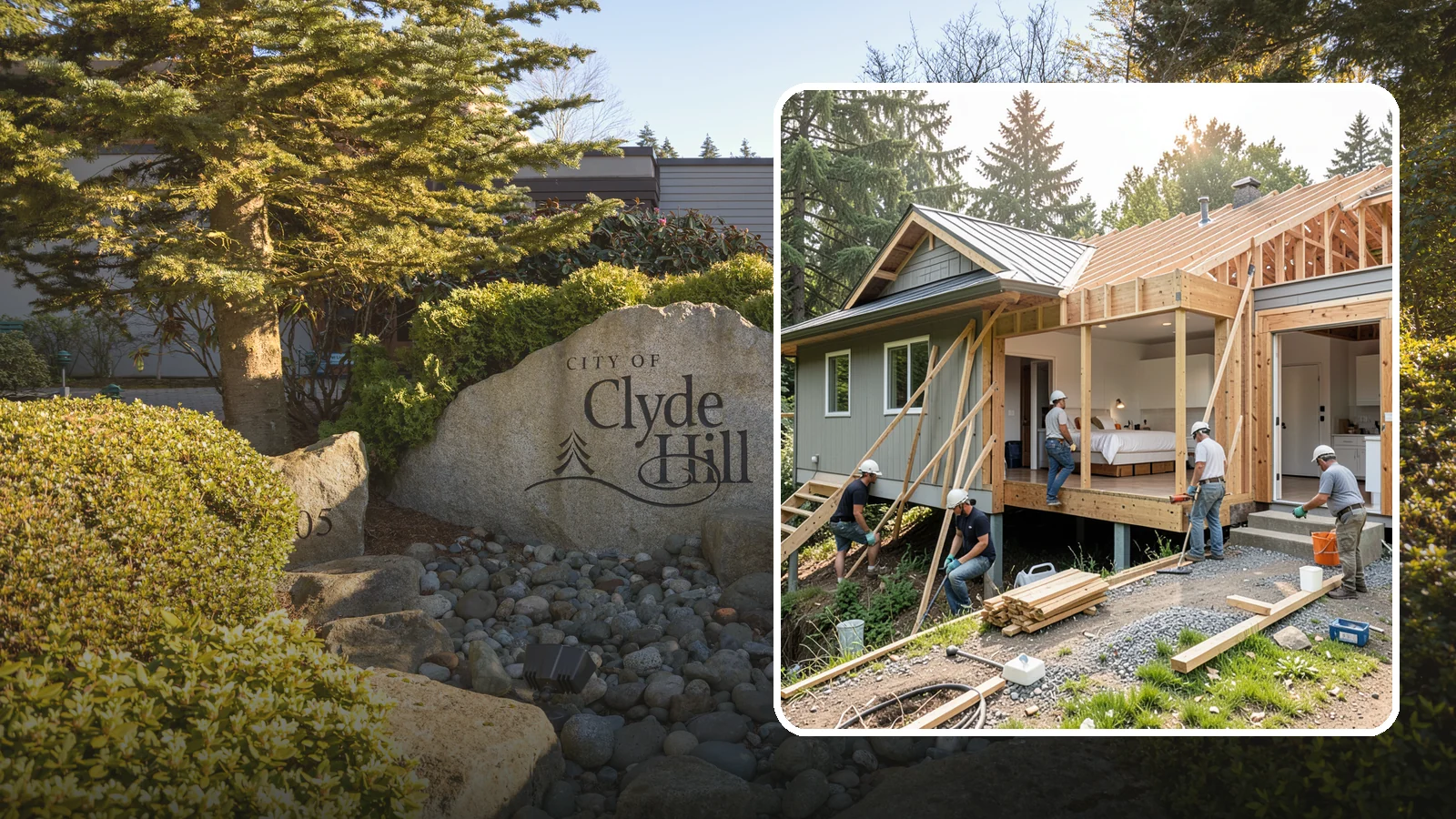 In-Law Suite Addition in Clyde Hill, King County, WA - An in-law suite addition adds a private living space with sleeping, bath, and often a kitchenette for extended family.
