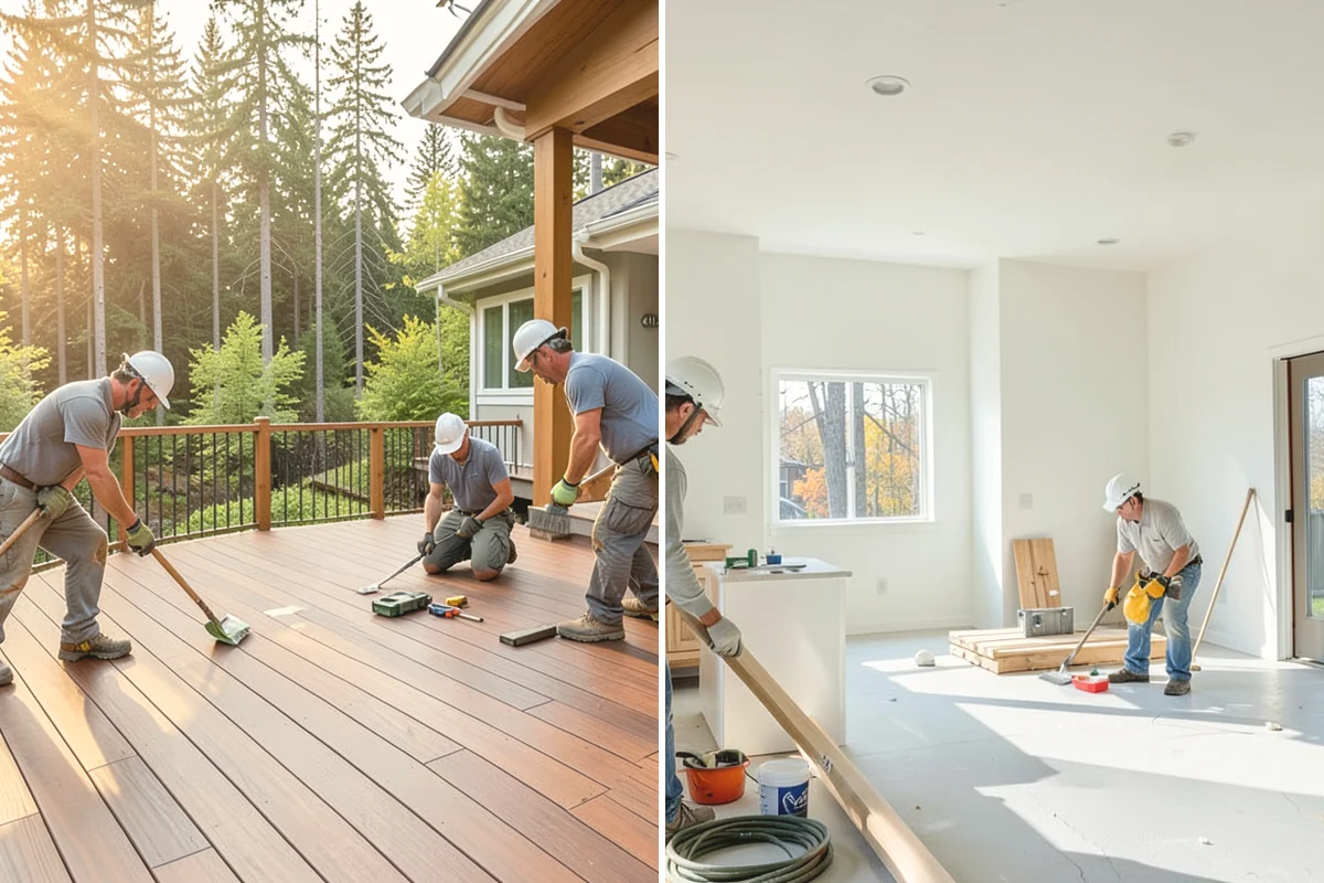 In-Law Suite Addition in Covington, King County, WA - Plan the suite's rooms and private access
