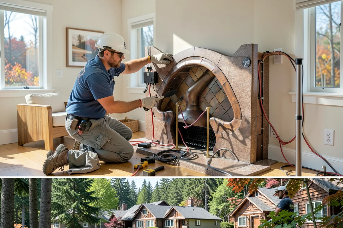 In-Law Suite Addition in Edgewood, Pierce County, WA - The exterior shell is best built in summer, while the interior suite is finished through the cooler months.
