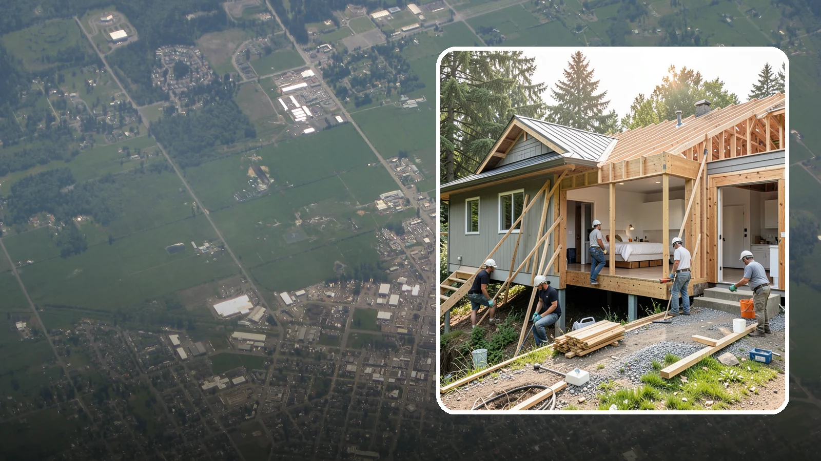 In-Law Suite Addition in Enumclaw, King County, WA - An in-law suite addition adds a private living space with sleeping, bath, and often a kitchenette for extended family.