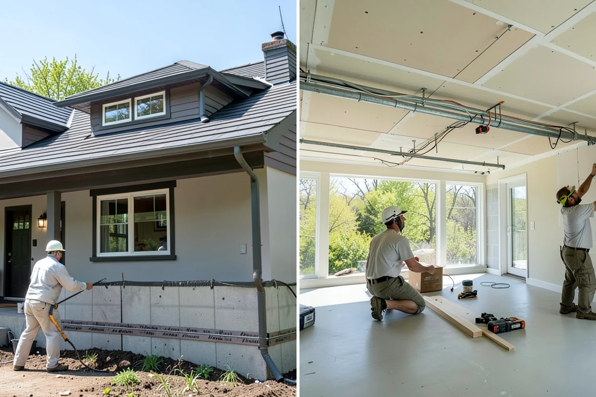 In-Law Suite Addition in Enumclaw, King County, WA - Plan the suite's rooms and private access