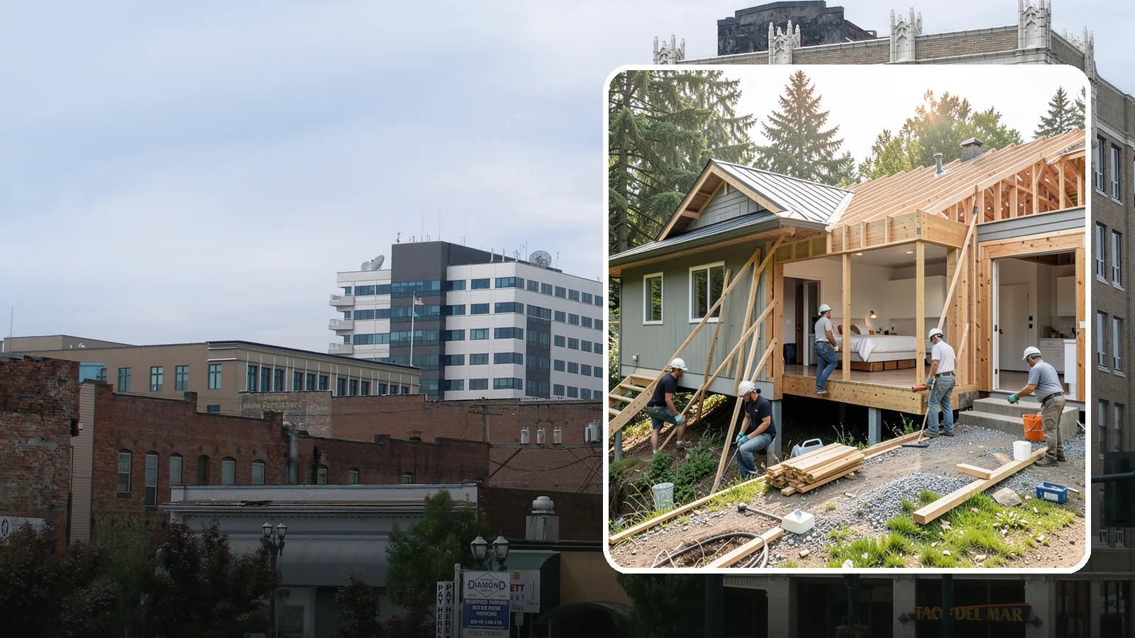 In-Law Suite Addition in Everett, Snohomish County, WA - An in-law suite addition adds a private living space with sleeping, bath, and often a kitchenette for extended family.