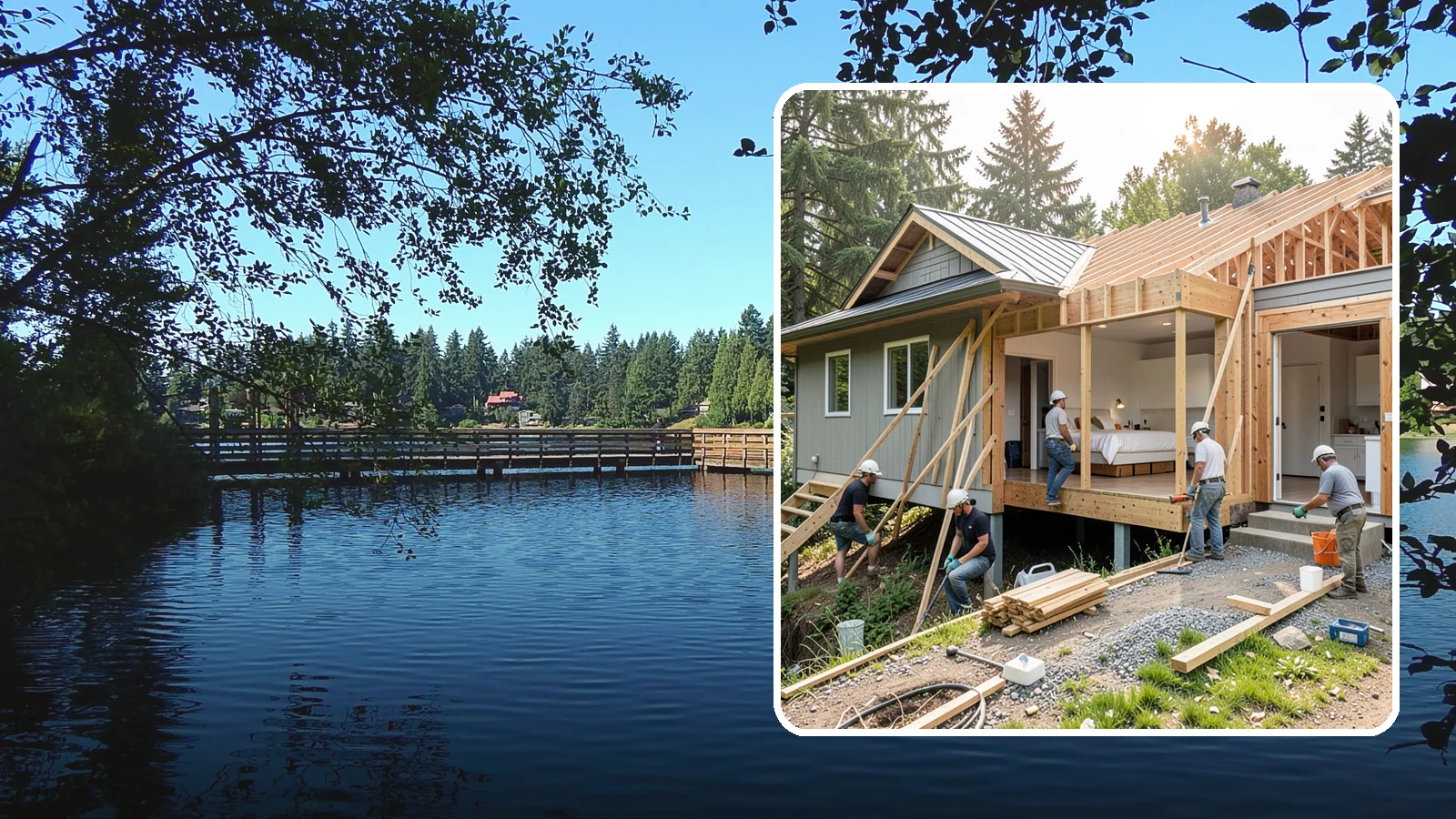In-Law Suite Addition in Federal Way, King County, WA - An in-law suite addition adds a private living space with sleeping, bath, and often a kitchenette for extended family.