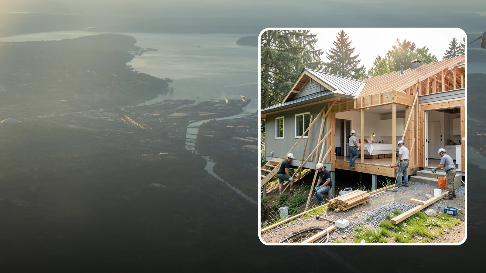 In-Law Suite Addition in Fife, Pierce County, WA - An in-law suite addition adds a private living space with sleeping, bath, and often a kitchenette for extended family.