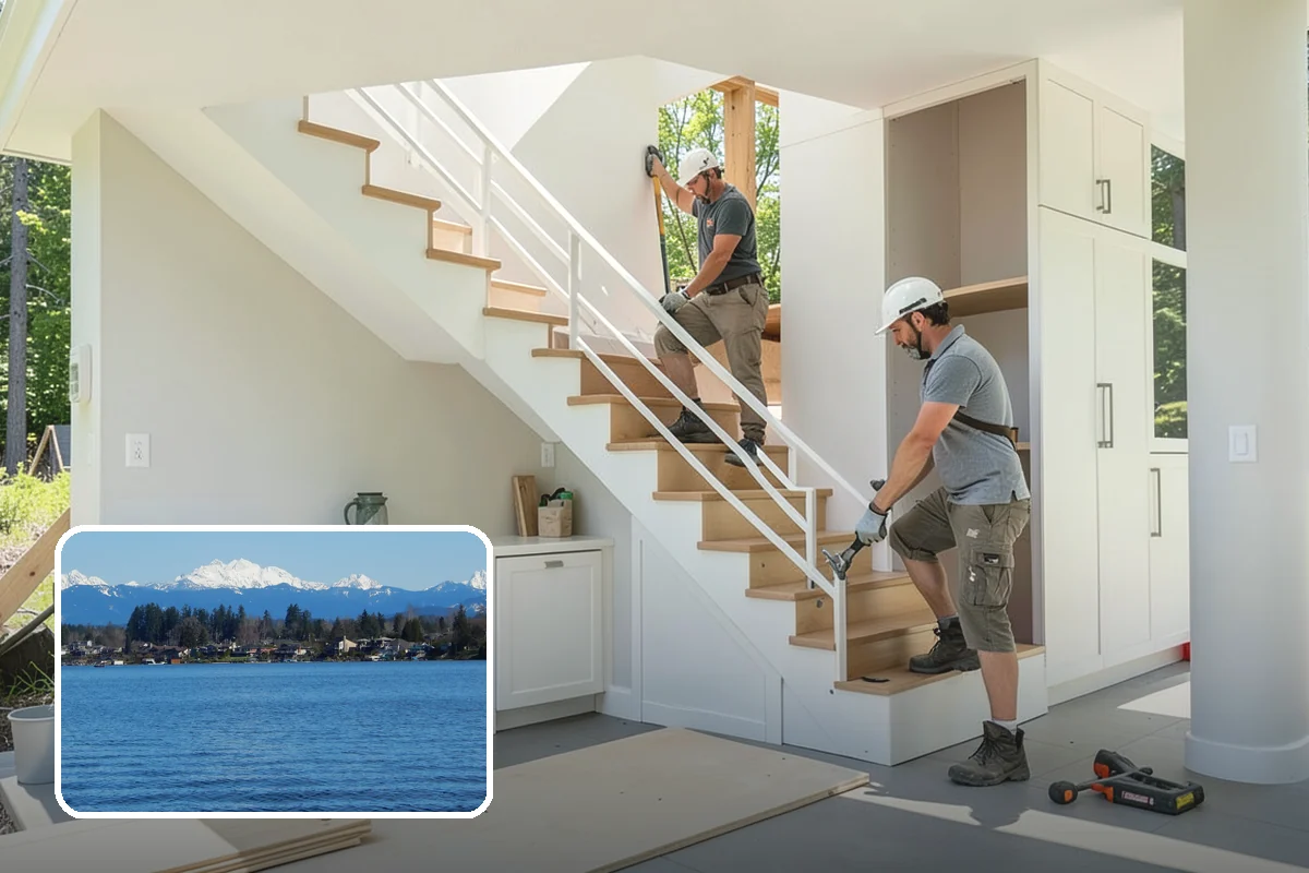 In-Law Suite Addition in Lake Stevens, Snohomish County, WA - Supports multigenerational and caregiving living