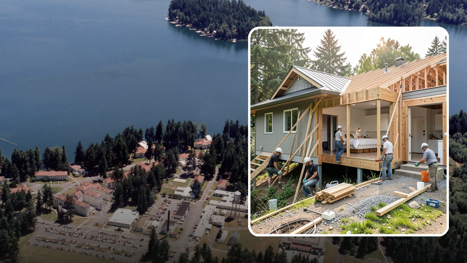 In-Law Suite Addition in Lakewood, Pierce County, WA - An in-law suite addition adds a private living space with sleeping, bath, and often a kitchenette for extended family.