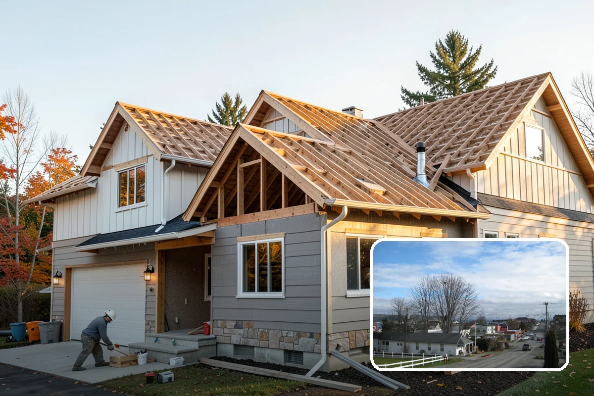 In-Law Suite Addition in Langley, Island County, WA - Supports multigenerational and caregiving living