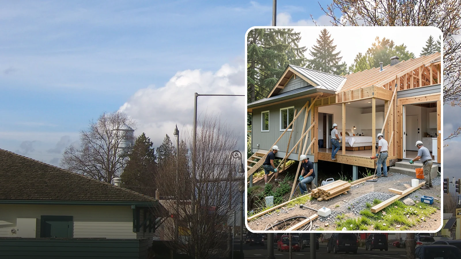 In-Law Suite Addition in Marysville, Snohomish County, WA - An in-law suite addition adds a private living space with sleeping, bath, and often a kitchenette for extended family.