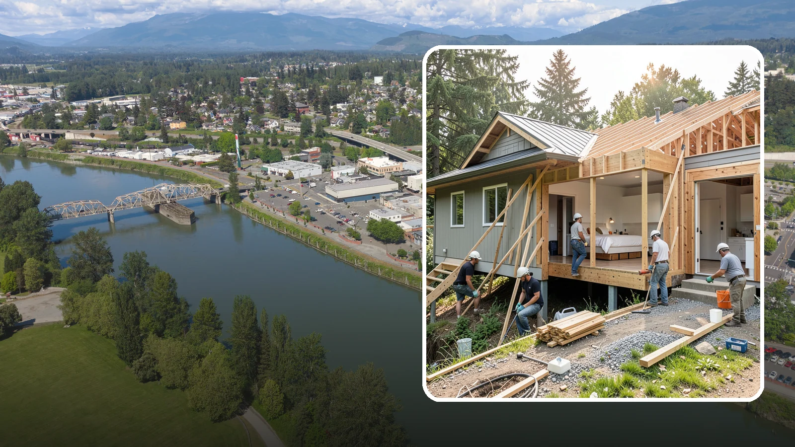 In-Law Suite Addition in Mount Vernon, Skagit County, WA - An in-law suite addition adds a private living space with sleeping, bath, and often a kitchenette for extended family.