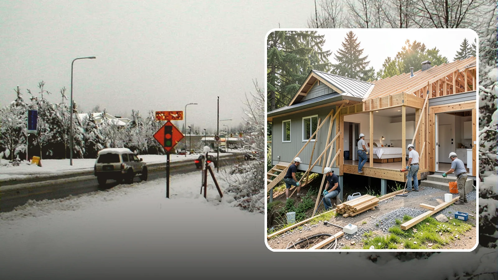 In-Law Suite Addition in Newcastle, King County, WA - An in-law suite addition adds a private living space with sleeping, bath, and often a kitchenette for extended family.