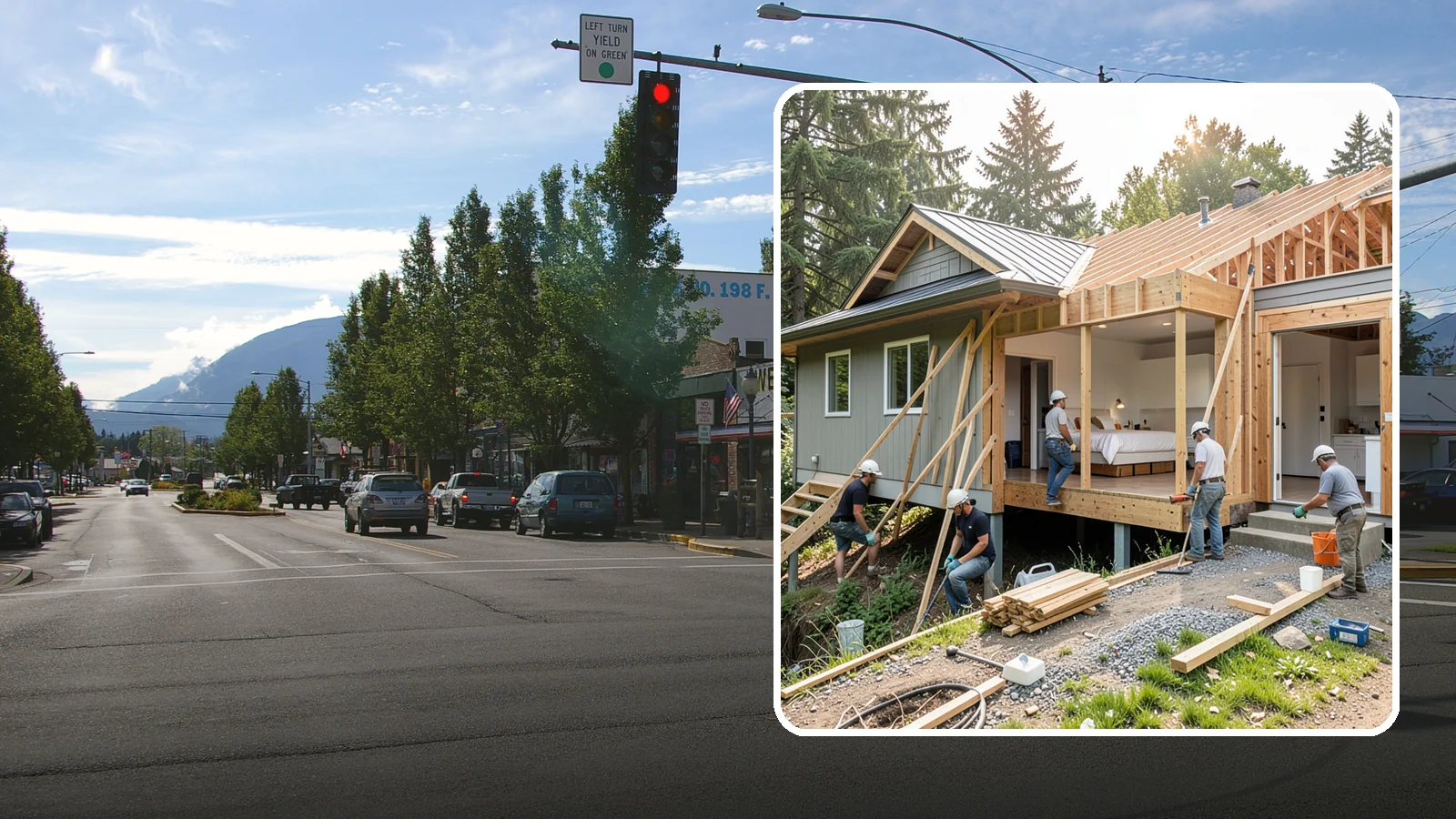 In-Law Suite Addition in North Bend, King County, WA - An in-law suite addition adds a private living space with sleeping, bath, and often a kitchenette for extended family.