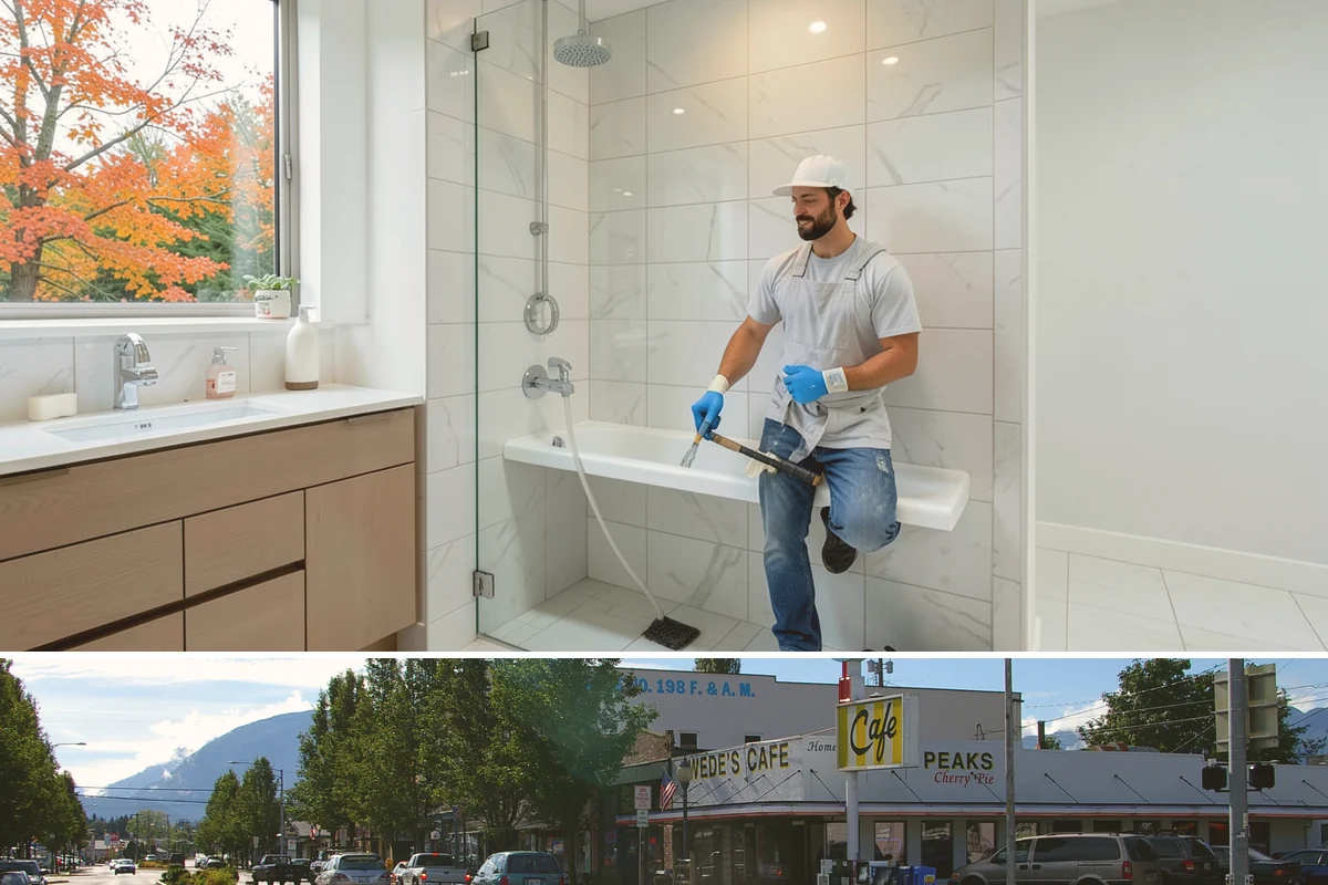 In-Law Suite Addition in North Bend, King County, WA - The exterior shell is best built in summer, while the interior suite is finished through the cooler months.