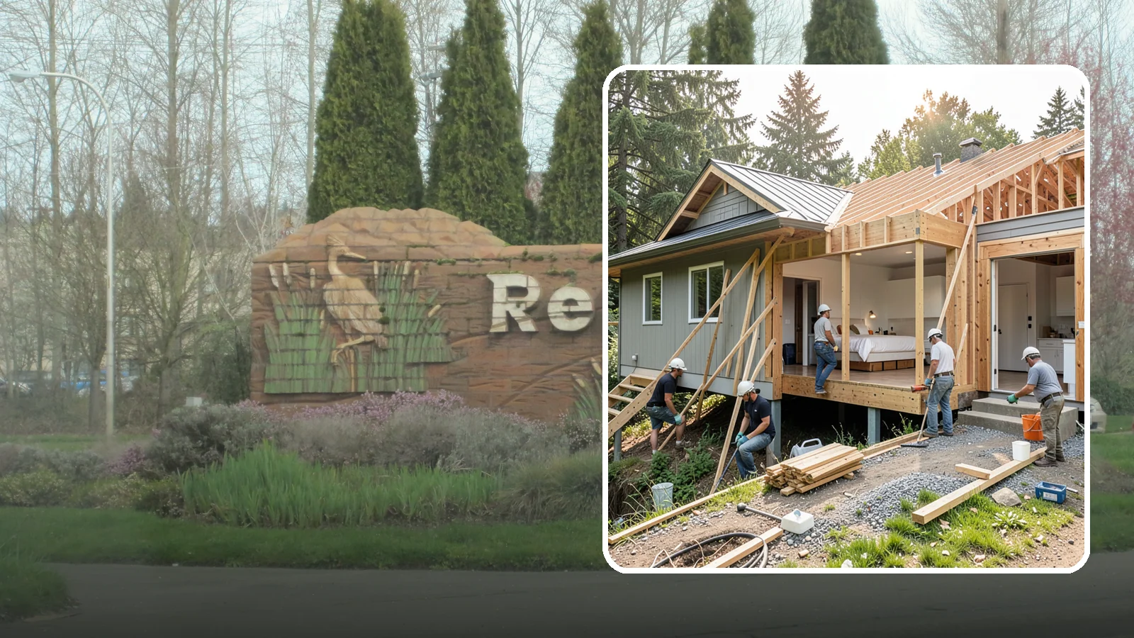 In-Law Suite Addition in Renton, King County, WA - An in-law suite addition adds a private living space with sleeping, bath, and often a kitchenette for extended family.