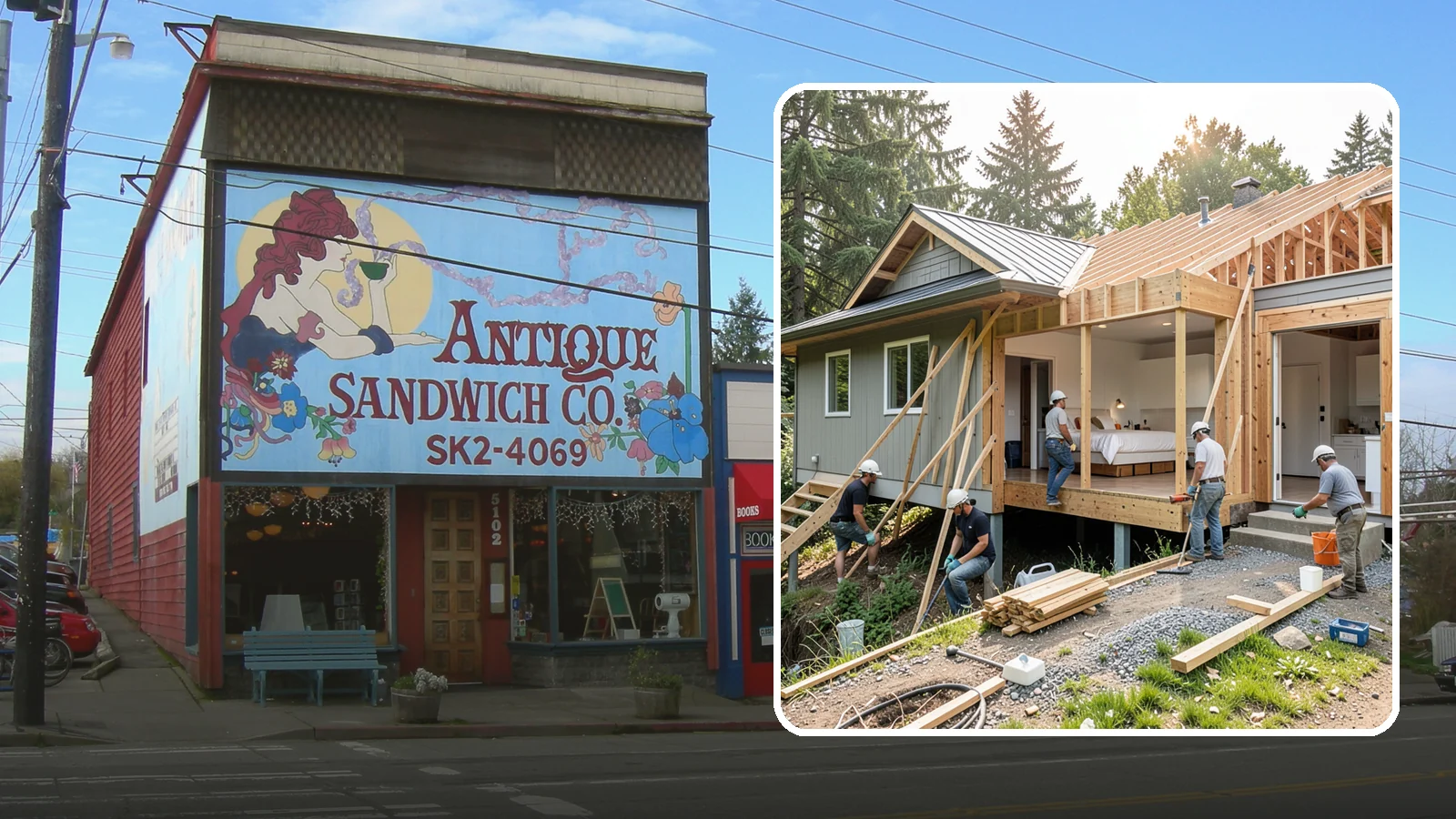 In-Law Suite Addition in Ruston, Pierce County, WA - An in-law suite addition adds a private living space with sleeping, bath, and often a kitchenette for extended family.