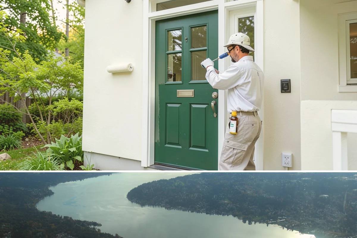 In-Law Suite Addition in Sammamish, King County, WA - The exterior shell is best built in summer, while the interior suite is finished through the cooler months.