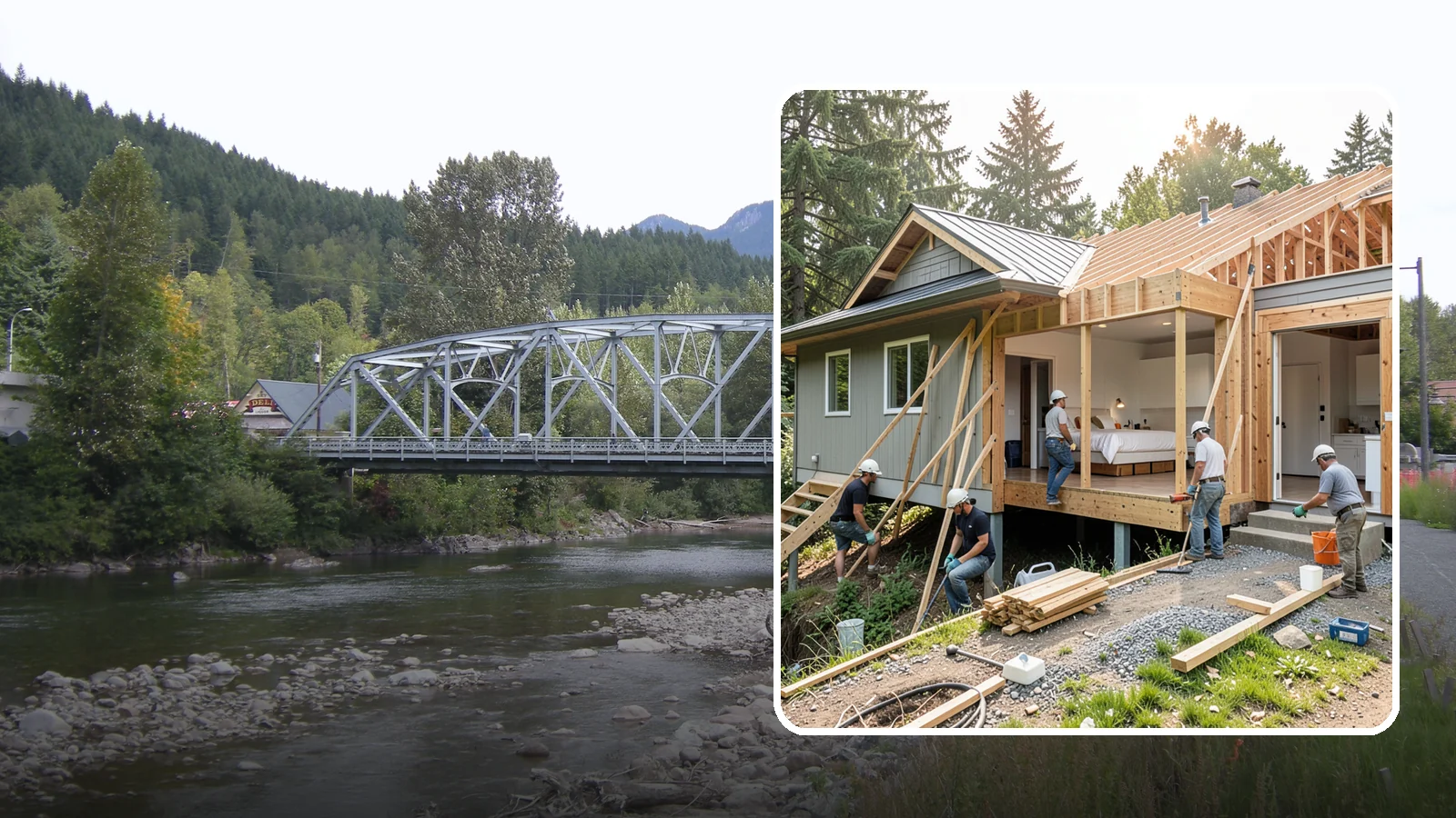 In-Law Suite Addition in Skykomish, King County, WA - An in-law suite addition adds a private living space with sleeping, bath, and often a kitchenette for extended family.
