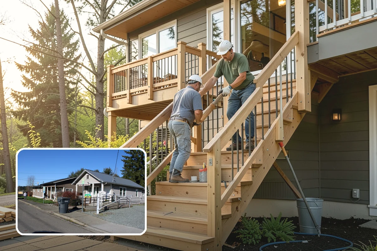 In-Law Suite Addition in South Prairie, Pierce County, WA - Supports multigenerational and caregiving living