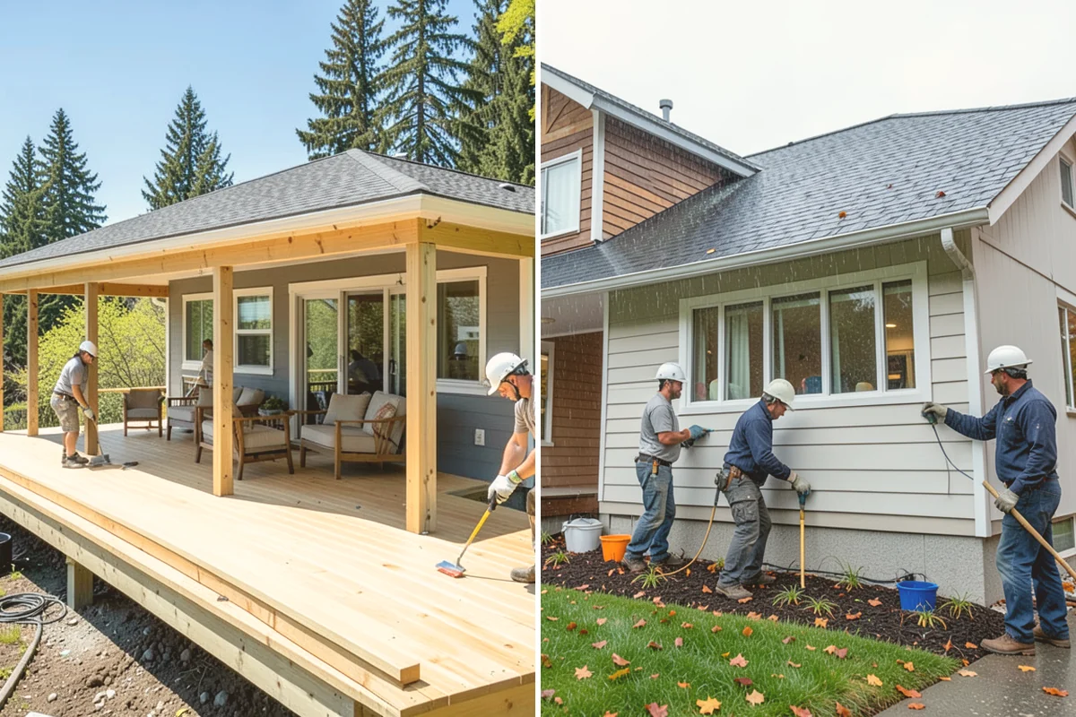 In-Law Suite Addition in Stanwood, Snohomish County, WA - Plan the suite's rooms and private access