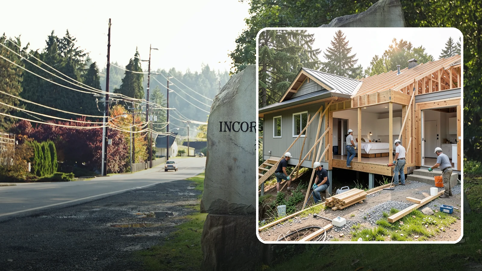In-Law Suite Addition in Wilkeson, Pierce County, WA - An in-law suite addition adds a private living space with sleeping, bath, and often a kitchenette for extended family.