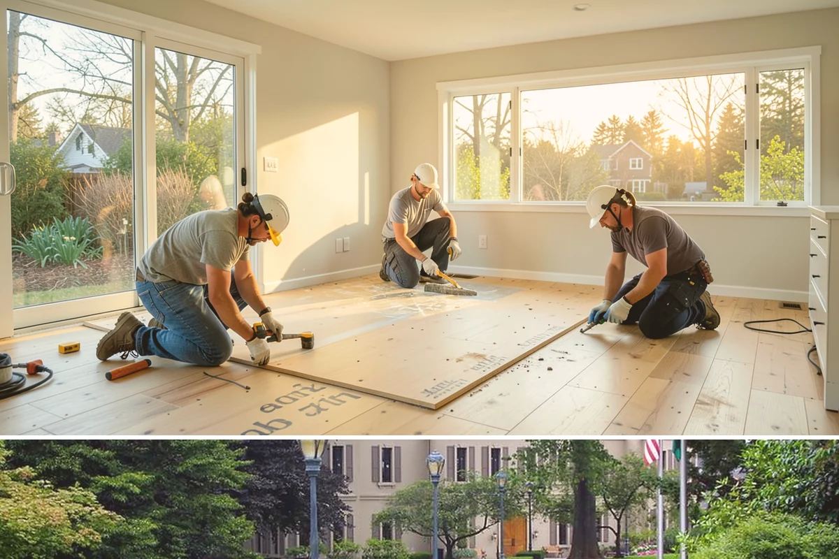 In-Law Suite Addition in Woodinville, King County, WA - The exterior shell is best built in summer, while the interior suite is finished through the cooler months.