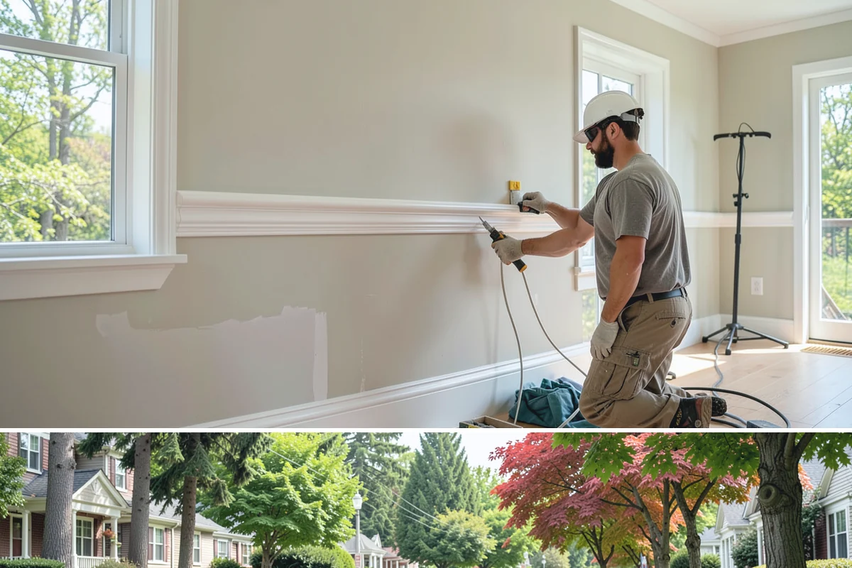 Inset Cabinet Installation in Beaux Arts Village, King County, WA - Inset cabinetry is climate-controlled indoor work scheduled any time of year.