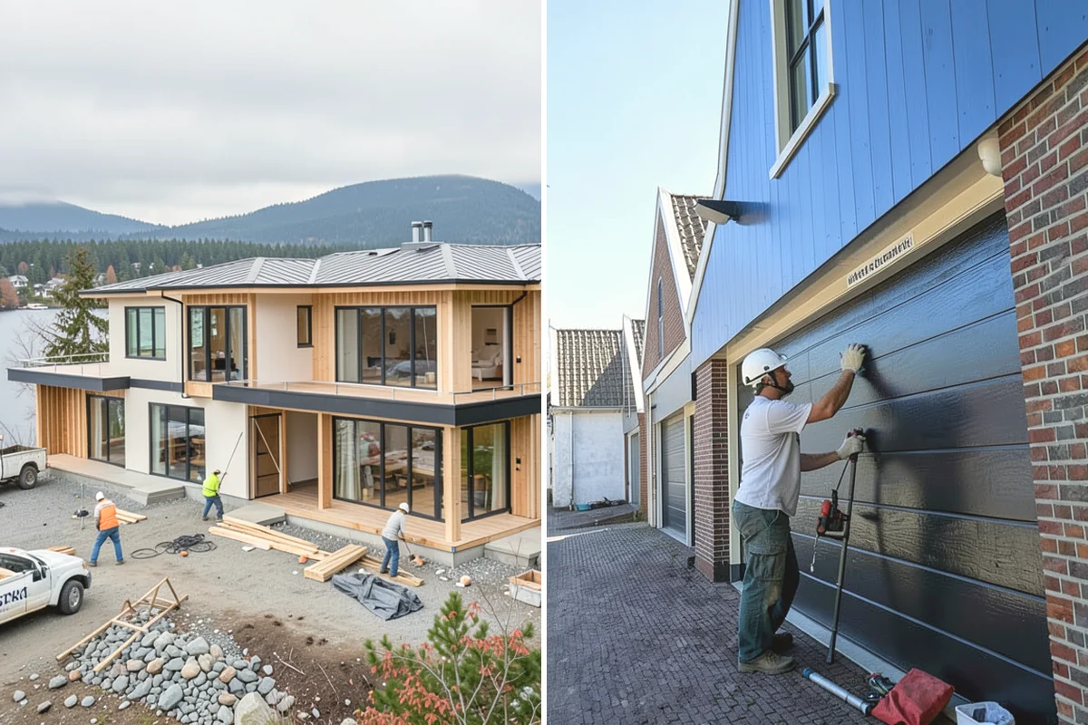 Inset Cabinet Installation in Black Diamond, King County, WA - Confirm layout and check openings for square