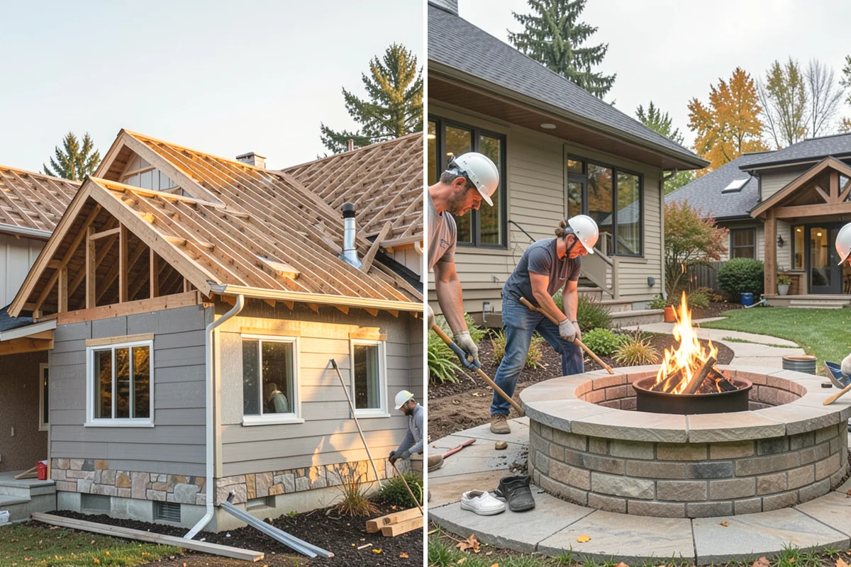 Inset Cabinet Installation in Burlington, Skagit County, WA - Confirm layout and check openings for square