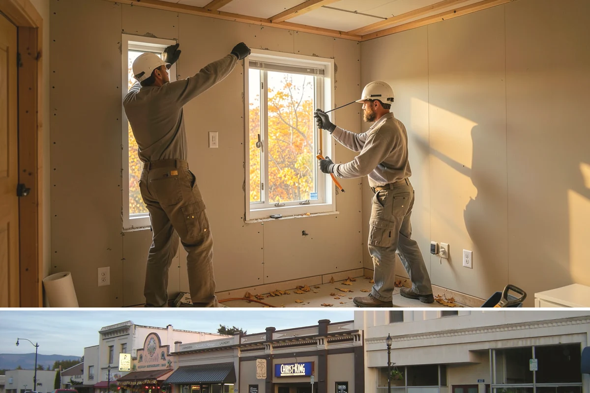Inset Cabinet Installation in Burlington, Skagit County, WA - Inset cabinetry is climate-controlled indoor work scheduled any time of year.