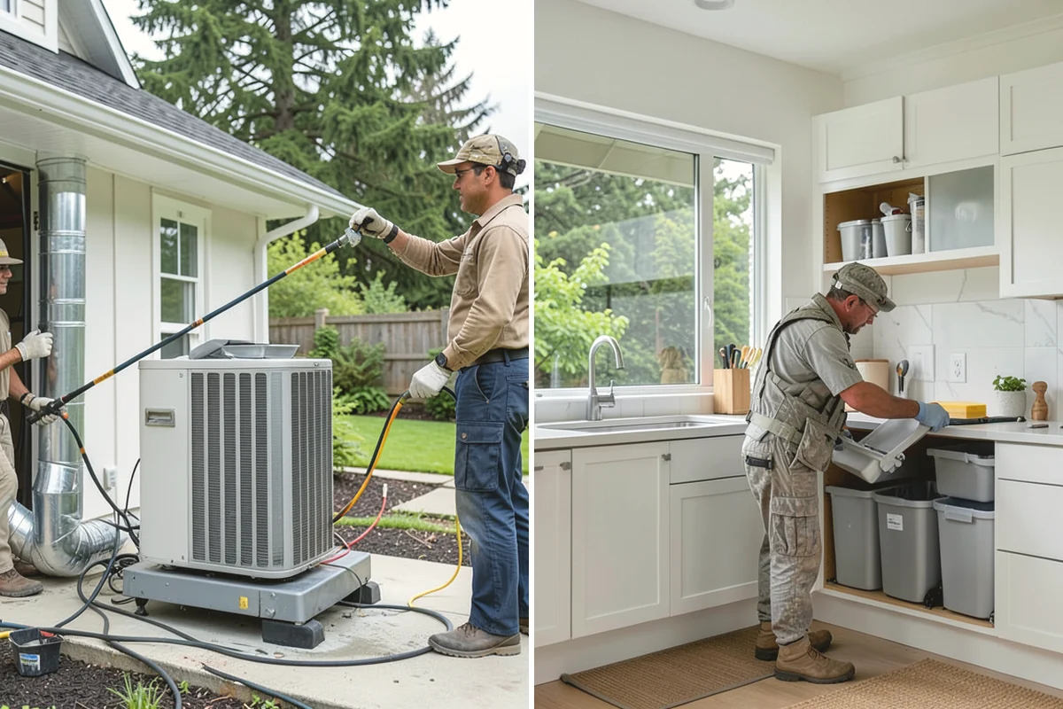 Inset Cabinet Installation in Carnation, King County, WA - Confirm layout and check openings for square