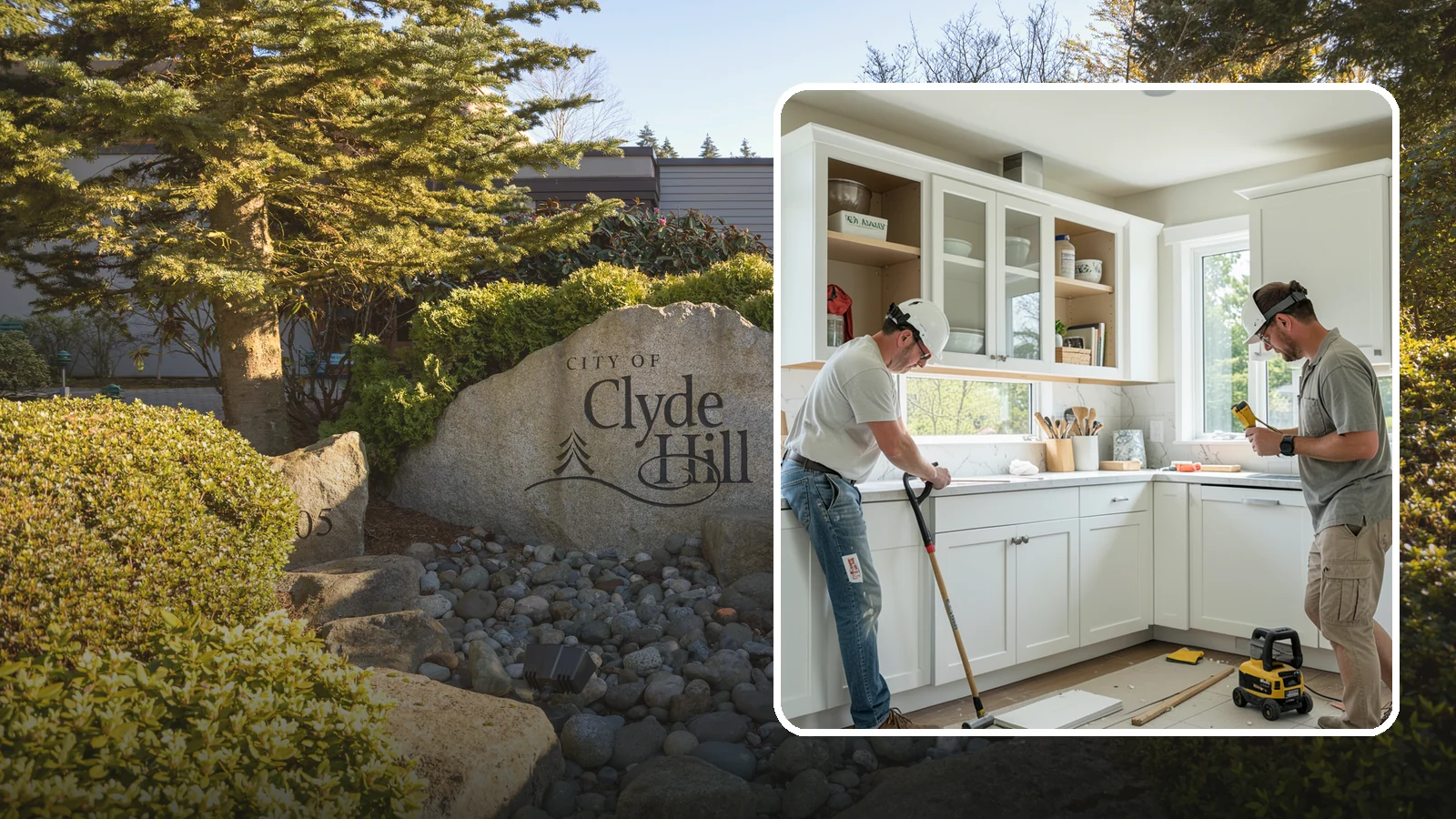 Inset Cabinet Installation in Clyde Hill, King County, WA - Installing precision inset cabinets whose doors sit flush within the frame for a refined, custom look.