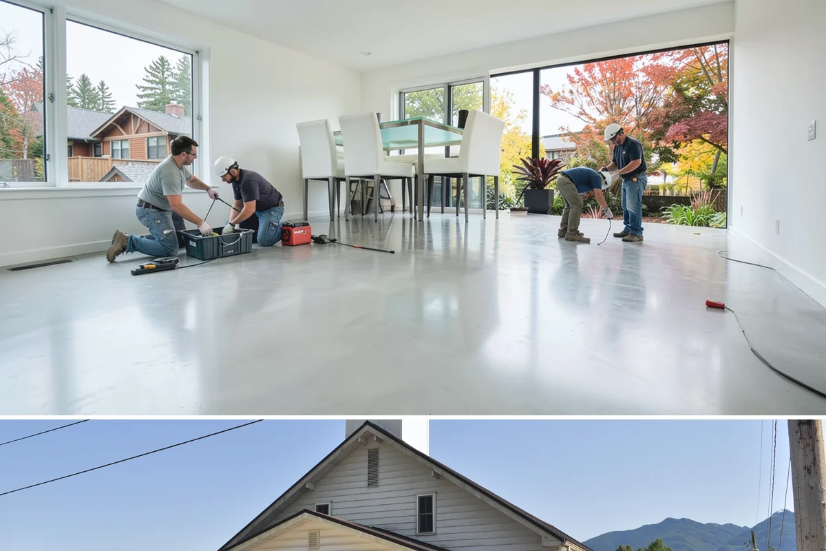 Inset Cabinet Installation in Concrete, Skagit County, WA - Inset cabinetry is climate-controlled indoor work scheduled any time of year.